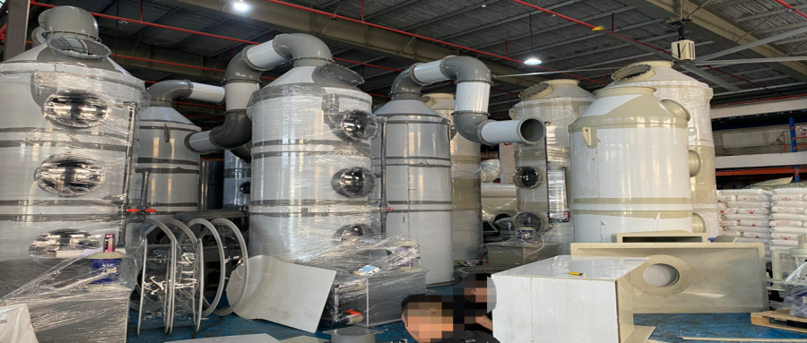 廢氣噴淋凈化塔一種常見的廢氣處理設備